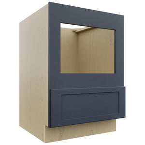 Fabuwood Galaxy Indigo BMC24 Base Microwave Cabinet, Front View