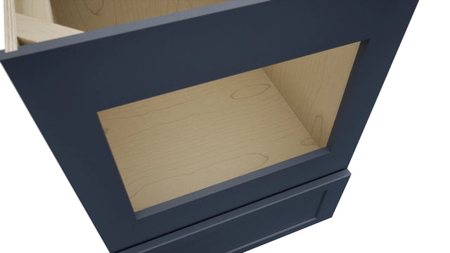 Fabuwood Galaxy Indigo BMC24 Base Microwave Cabinet, Detail View