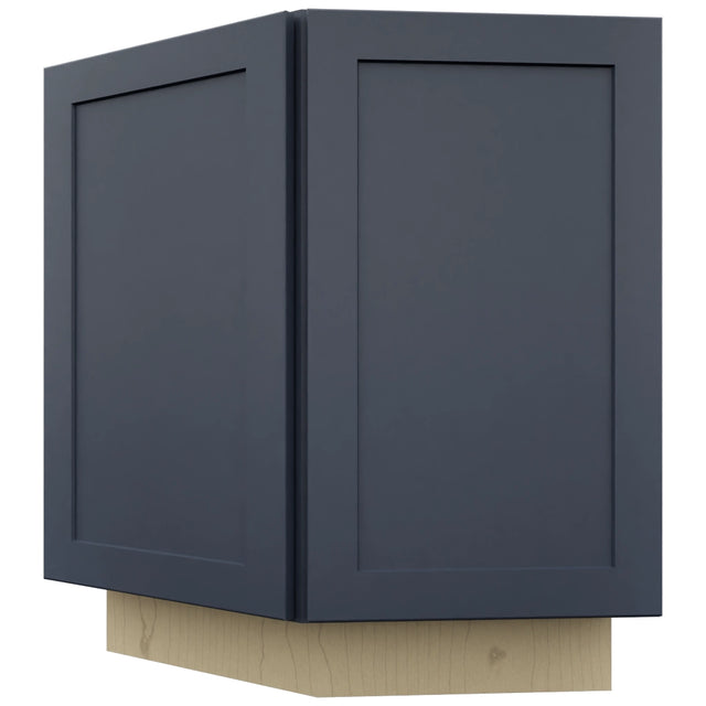 Fabuwood Galaxy Indigo BRA24 Base Return Angle Cabinet, Front View