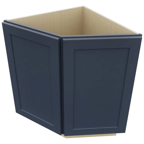 Fabuwood Galaxy Indigo BRA24 Base Return Angle Cabinet, Top View
