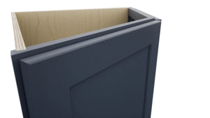Fabuwood Galaxy Indigo BRA24 Base Return Angle Cabinet, Detail View