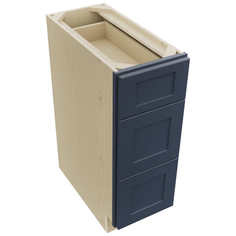 Fabuwood Galaxy Indigo DB12 Base 3 Drawers Cabinet, Top View