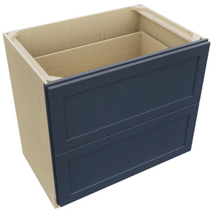 Fabuwood Galaxy Indigo DB36-2 Base 2 Drawers Cabinet, Top View