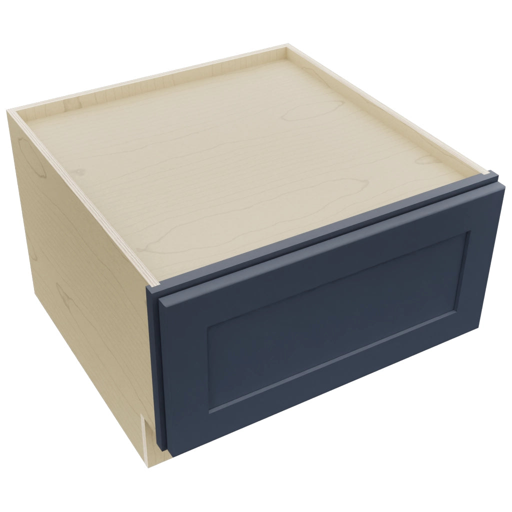 Fabuwood Galaxy Indigo DBS24 Base Bench Seat Cabinet, Top View