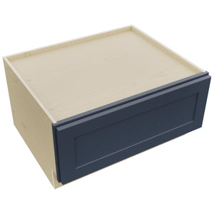 Fabuwood Galaxy Indigo DBS30 Base Bench Seat Cabinet, Top View