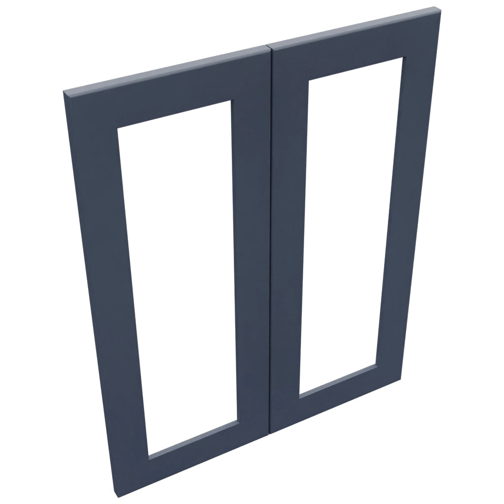 Fabuwood Galaxy Indigo DS DFG2430 Wall Prepped Door, Top View