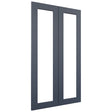 Fabuwood Galaxy Indigo DS DFG2442 Wall Prepped Door, Front View