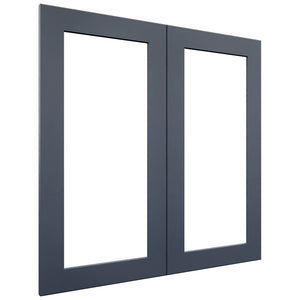 Fabuwood Galaxy Indigo DS DFG3030 Wall Prepped Door, Front View