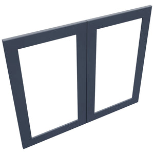 Fabuwood Galaxy Indigo DS DFG3630 Wall Prepped Door, Top View