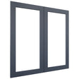 Fabuwood Galaxy Indigo DS DFG3636 Wall Prepped Door, Front View