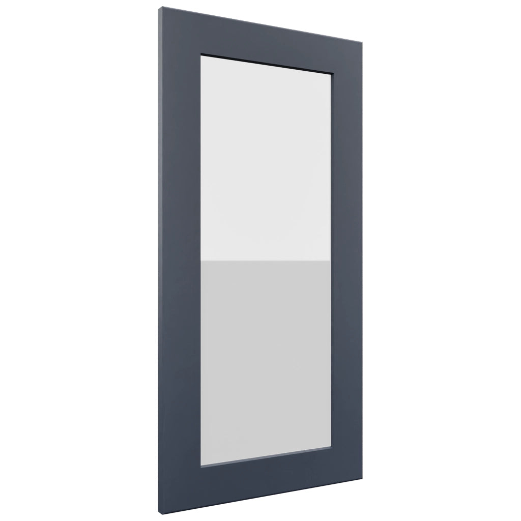 Fabuwood Galaxy Indigo DS GDW1530 Wall Glass Door, Front View