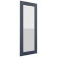 Fabuwood Galaxy Indigo DS GDW1539 Wall Glass Door, Front View