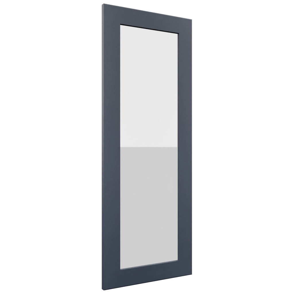Fabuwood Galaxy Indigo DS GDW1539 Wall Glass Door, Front View
