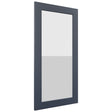 Fabuwood Galaxy Indigo DS GDW1836 Wall Glass Door, Front View