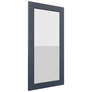Fabuwood Galaxy Indigo DS GDW1836 Wall Glass Door, Front View