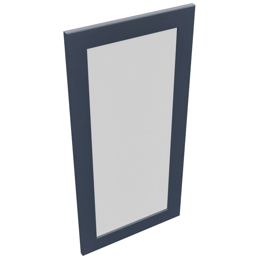 Fabuwood Galaxy Indigo DS GDW1836 Wall Glass Door, Top View