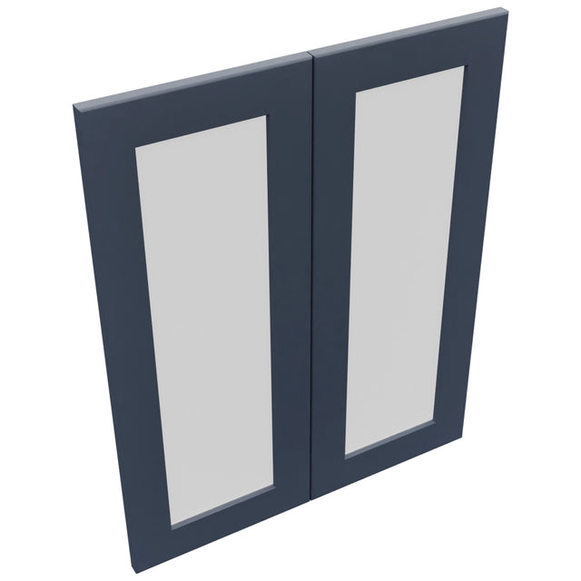 Fabuwood Galaxy Indigo DS GDW2430 Wall Glass Door, Top View