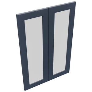 Fabuwood Galaxy Indigo DS GDW2436 Wall Glass Door, Top View