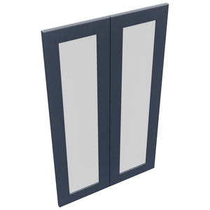 Fabuwood Galaxy Indigo DS GDW2439 Wall Glass Door, Top View