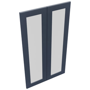 Fabuwood Galaxy Indigo DS GDW2442 Wall Glass Door, Top View