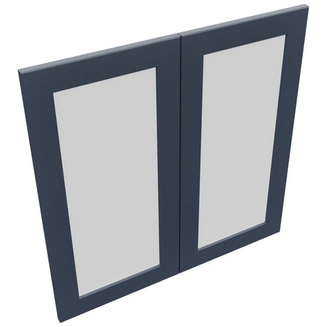Fabuwood Galaxy Indigo DS GDW3030 Wall Glass Door, Top View