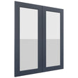 Fabuwood Galaxy Indigo DS GDW3036 Wall Glass Door, Front View