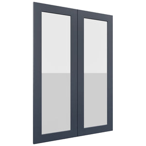 Fabuwood Galaxy Indigo DS GDW3042 Wall Glass Door, Front View