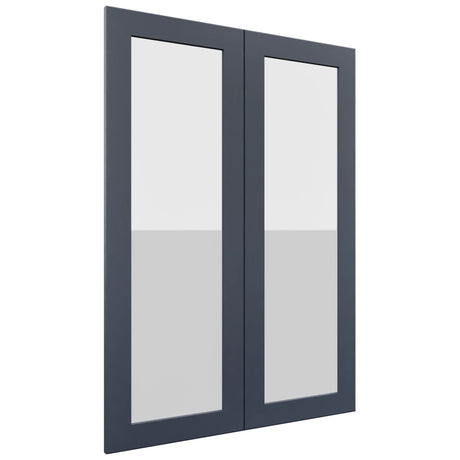 Fabuwood Galaxy Indigo DS GDW3042 Wall Glass Door, Front View