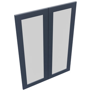 Fabuwood Galaxy Indigo DS GDW3042 Wall Glass Door, Top View