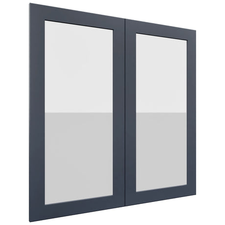 Fabuwood Galaxy Indigo DS GDW3636 Wall Glass Door, Front View