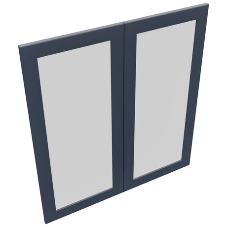 Fabuwood Galaxy Indigo DS GDW3639 Wall Glass Door, Top View