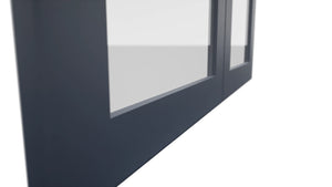 Fabuwood Galaxy Indigo DS GDW3639 Wall Glass Door, Detail View