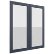 Fabuwood Galaxy Indigo DS GDW3642 Wall Glass Door, Front View