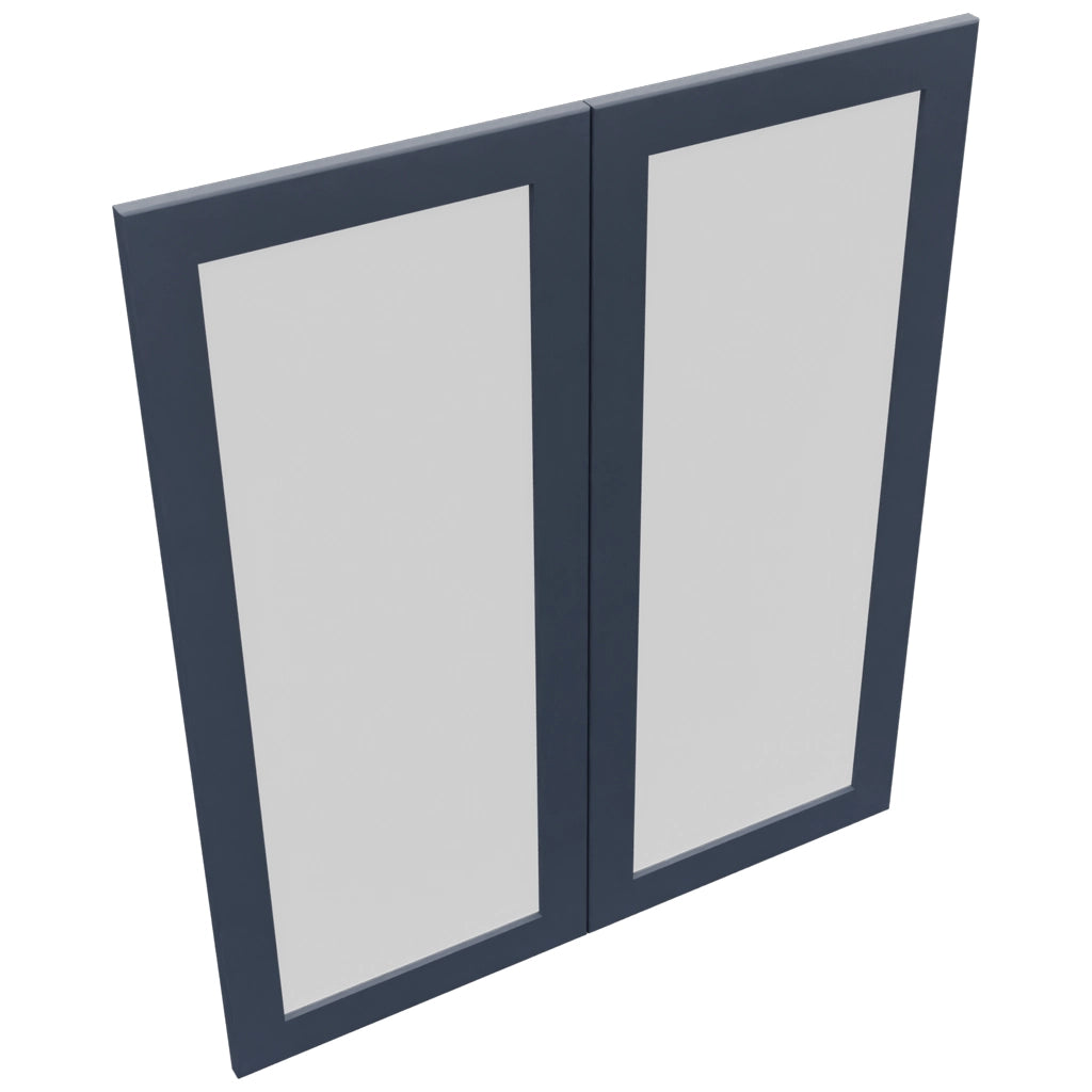 Fabuwood Galaxy Indigo DS GDW3642 Wall Glass Door, Top View