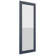 Fabuwood Galaxy Indigo DS GDWD1860 Wall Glass Door, Front View
