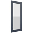 Fabuwood Galaxy Indigo DS GDWDC2436 Wall Glass Door, Front View