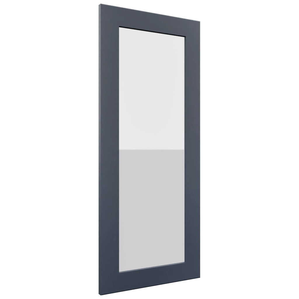 Fabuwood Galaxy Indigo DS GDWDC2436 Wall Glass Door, Front View