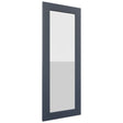 Fabuwood Galaxy Indigo DS GDWDC2439 Wall Glass Door, Front View