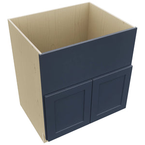 Fabuwood Galaxy Indigo FS30 Base Farm Sink Cabinet, Top View