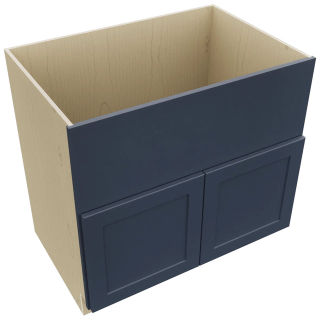 Fabuwood Galaxy Indigo FS36 Base Farm Sink Cabinet, Top View