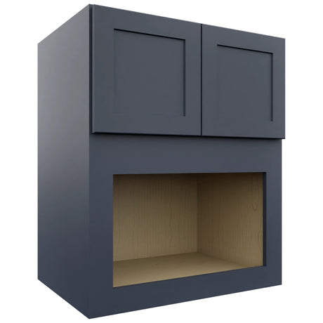 Fabuwood Galaxy Indigo MC303621 Wall Microwave Cabinet, Front View