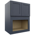 Fabuwood Galaxy Indigo MC303921 Wall Microwave Cabinet, Front View