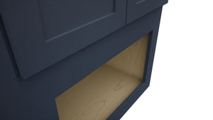Fabuwood Galaxy Indigo MC303921 Wall Microwave Cabinet, Detail View