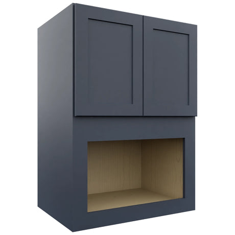 Fabuwood Galaxy Indigo MC304221 Wall Microwave Cabinet, Front View