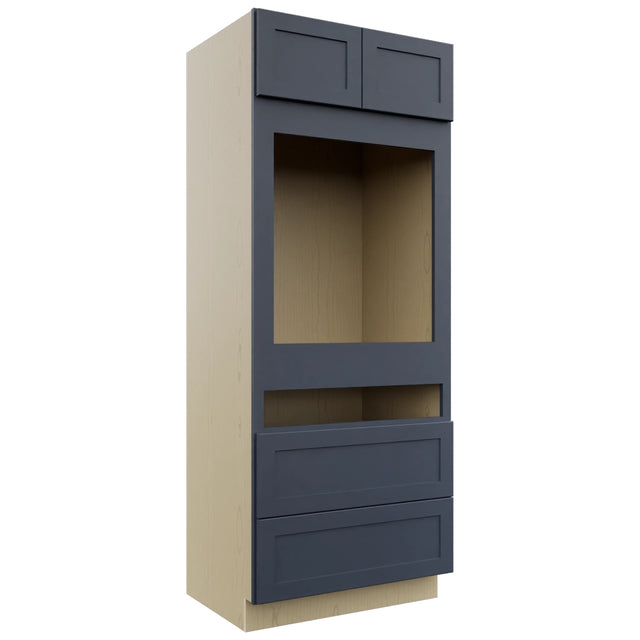 Fabuwood Galaxy Indigo OC3384C Tall Oven Cabinet Combo, Front View
