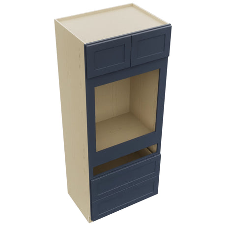 Fabuwood Galaxy Indigo OC3384C Tall Oven Cabinet Combo, Top View