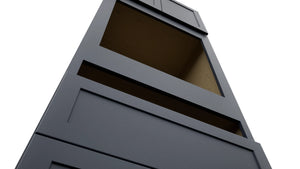 Fabuwood Galaxy Indigo OC3393C Tall Oven Cabinet Combo, Detail View