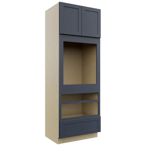 Fabuwood Galaxy Indigo OC3393D Tall Oven Cabinet Double, Front View