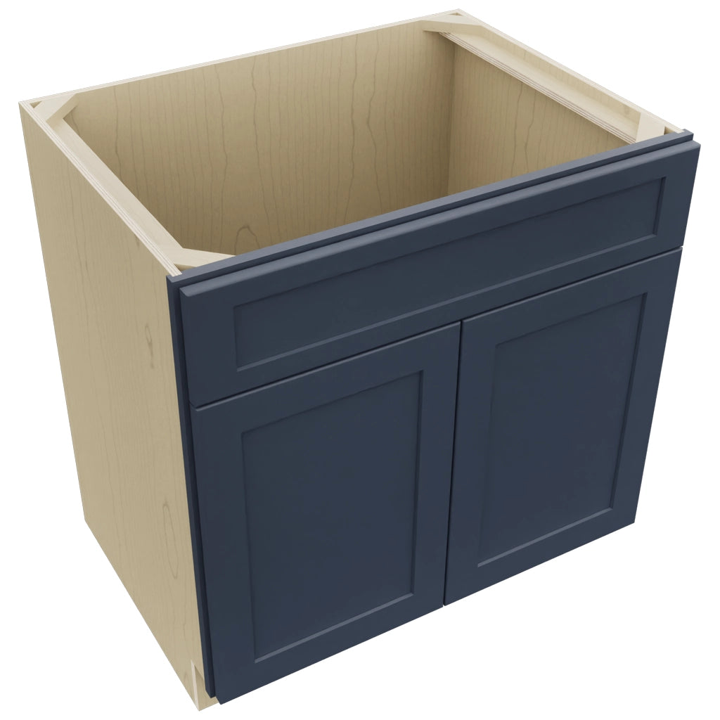 Fabuwood Galaxy Indigo SB33SDF Base Sink Cabinet, Top View