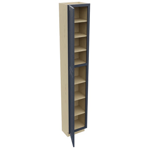 Fabuwood Galaxy Indigo TP151293 Tall Pantry Cabinet, Open View
